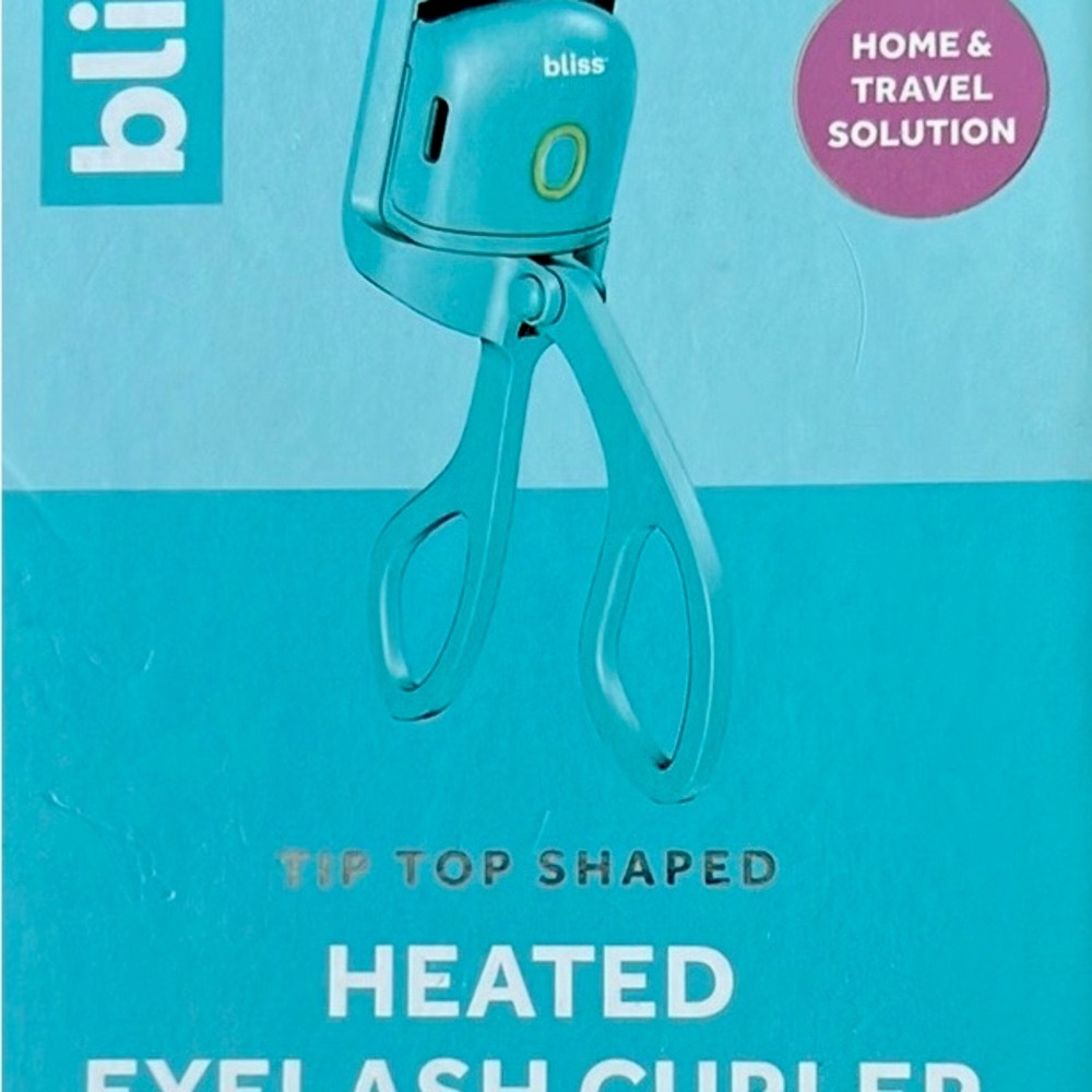 Heated Eyelash Curler - Blue